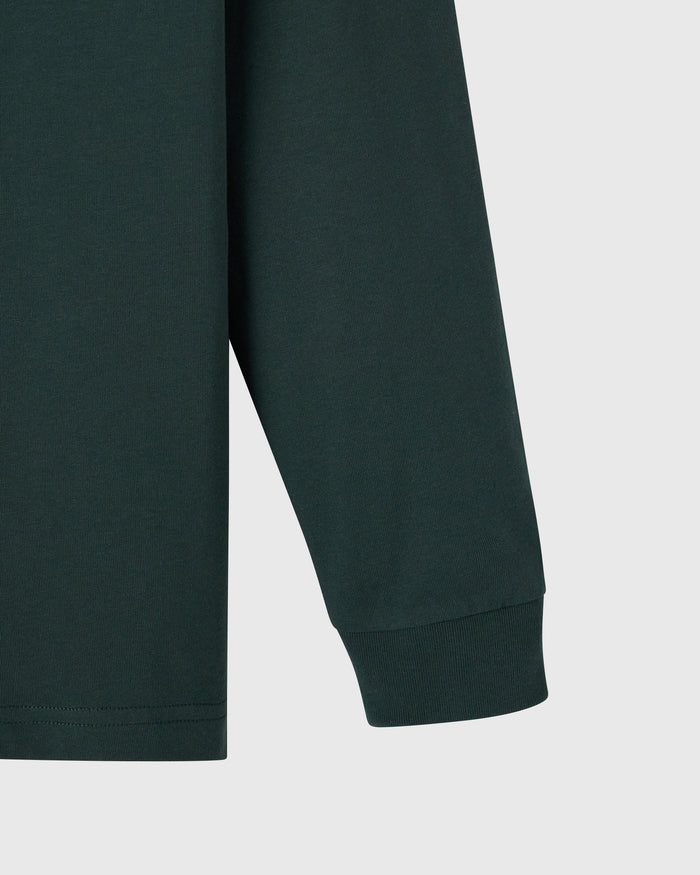 6 God Long-Sleeve Tee - Midnight Green