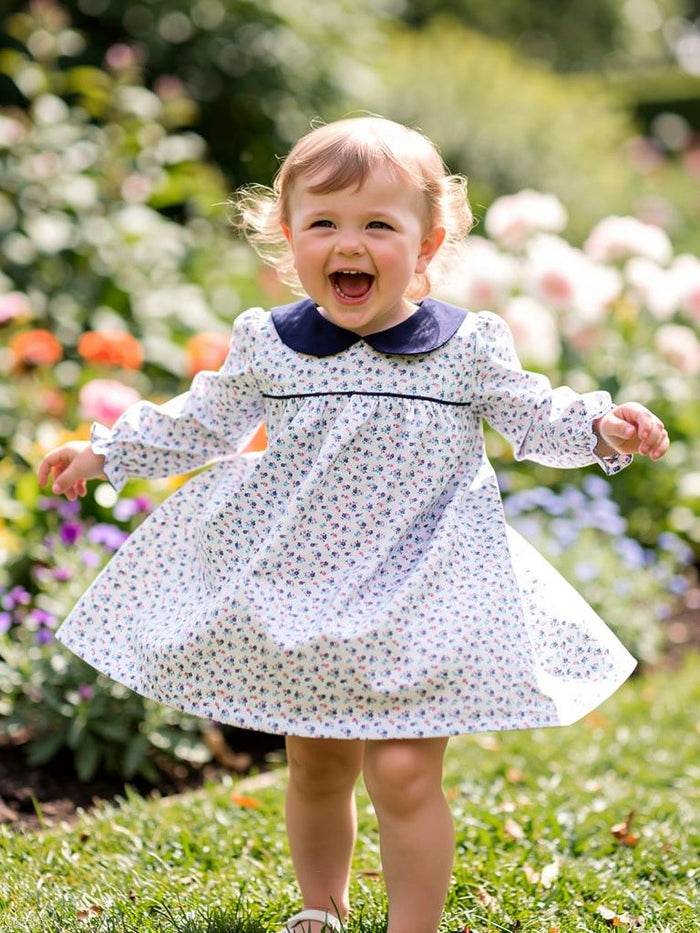 Baby Loren Callie Floral Pima Dress