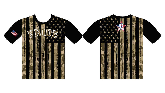 Camo Flag Coaches Shirt