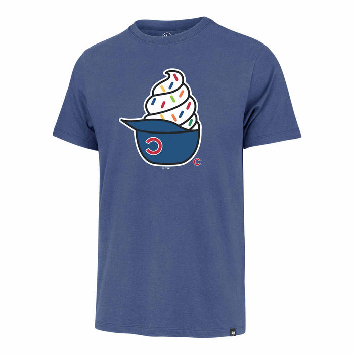 Chicago Cubs 47 Brand Cadet Blue Ice Cream Franklin T-Shirt