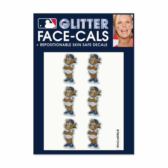 Chicago Cubs Clark The Cub Mascot Face Decals