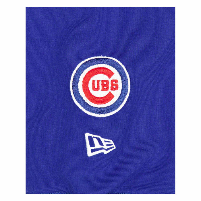 Chicago Cubs New Era Royal Block Stitched Hooded Sweatshirt