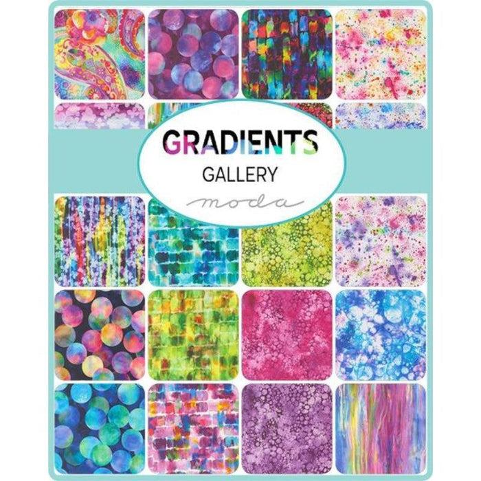 F3191 - Gradients Gallery - Rainbow -Glazed Stripes