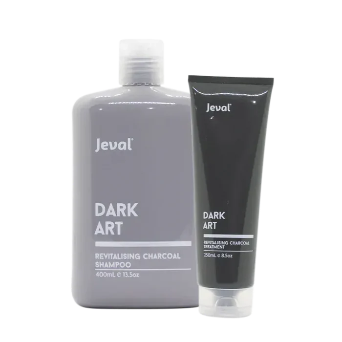 Jeval simple Jeval Dark Art Revitalising Charcoal Shampoo and Treatment