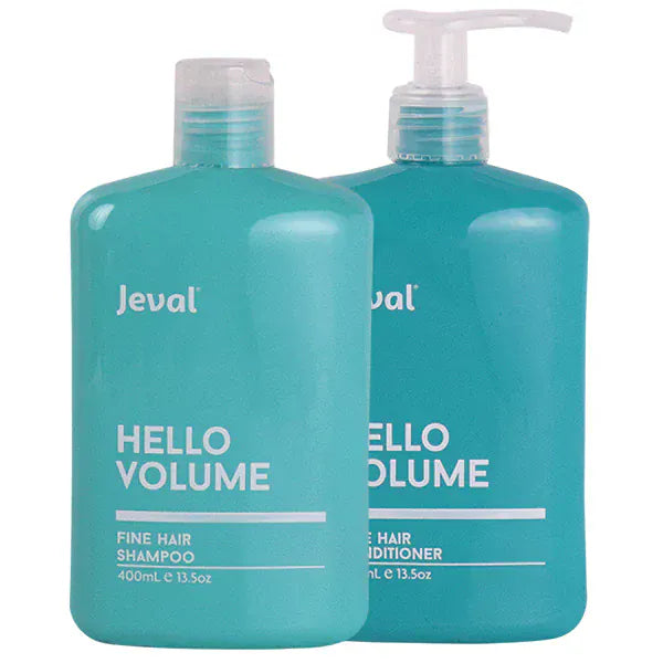 Jeval single Jeval Hello Volume Fine Hair Shampoo & Conditioner Duo 400ml