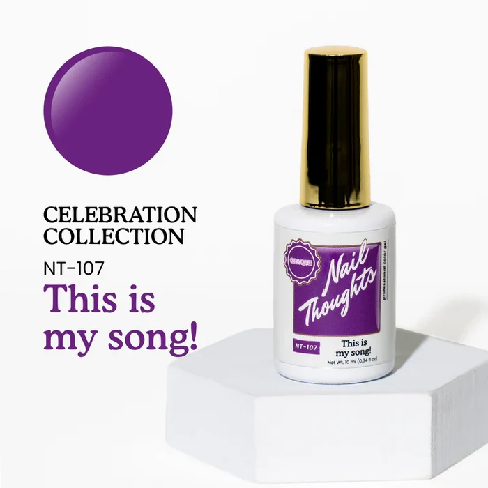 Nail Thoughts NT-107 This is my song!, 10 ml