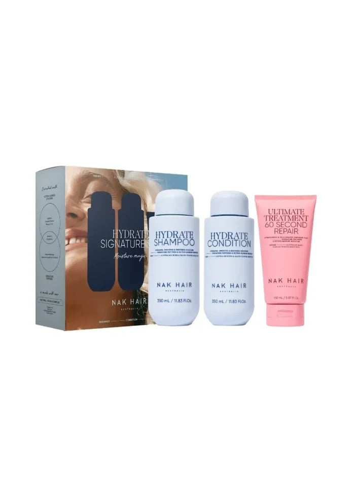 NAK Gift Sets & Bundles Nak Signature Hydrate Trio Pack