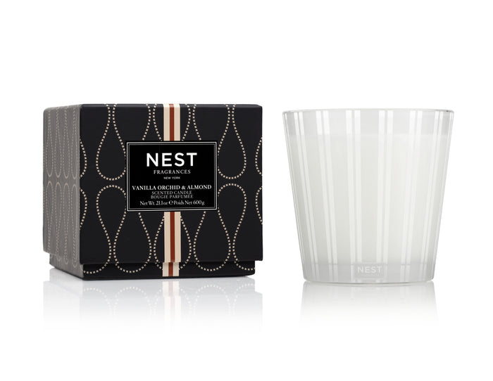 Nest Vanilla Orchid & Almond 3-Wick Candle 21.1oz