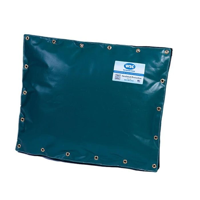 Size B Forest Green Backflow Insulating Pillow 18" x 18"