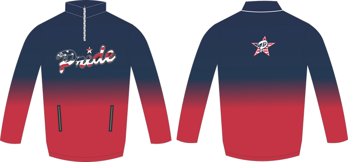 Sublimated Pride 1/4 Zip Jacket