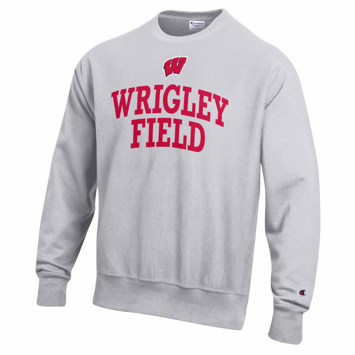 Wrigley Field University Of Wisconsin Champion Reverse Weave Crewneck Sweatshirt