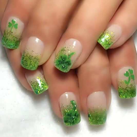 12 Sizes-24 Pcs Press On Nails C791