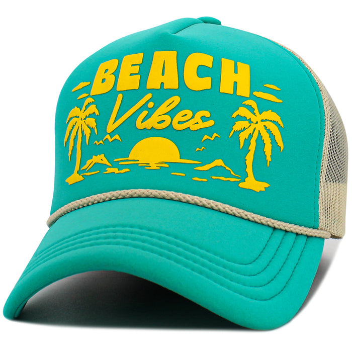 1628 - Beach Vibes Hat - Turquoise