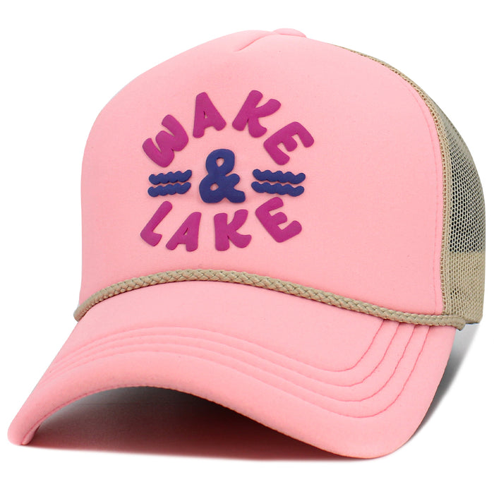 1629 - Wake & Lake Hat - Rose