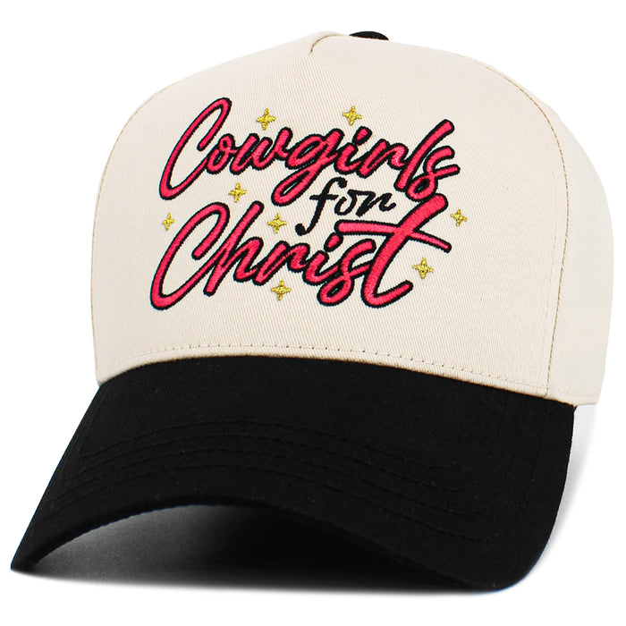 1632 - Cowgirls for Christ Hat - Black