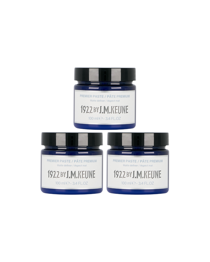 1922 J.M. by Keune Premier Paste 100ml per 3 stuks bij Care For Hair