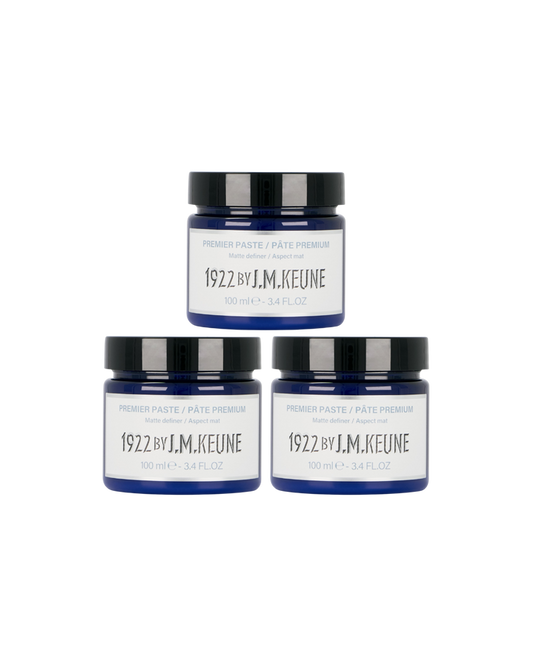 1922 J.M. by Keune Premier Paste 100ml per 3 stuks bij Care For Hair
