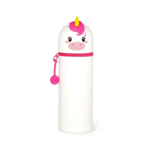2-in-1 Pencil Case - Silicone - Unicorn
