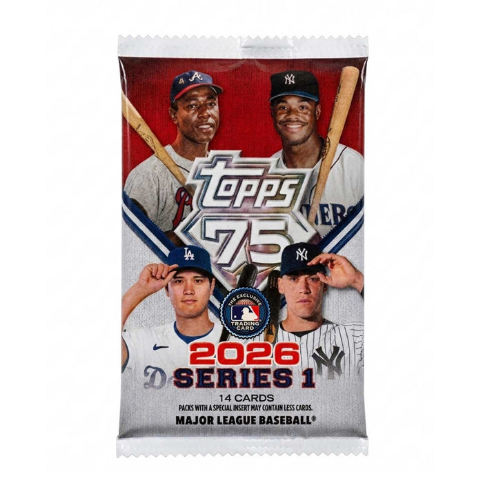 2026 MLB Topps Series One Baseball Card Pack