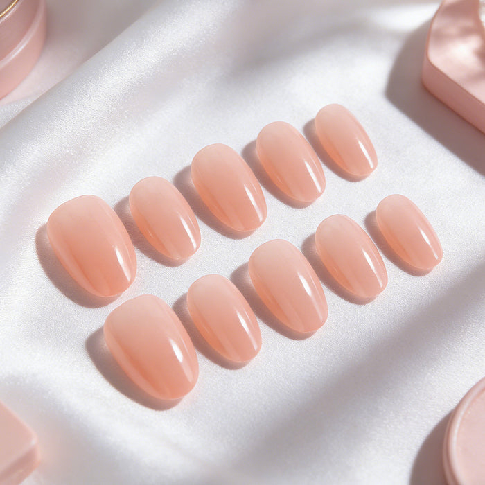 32 pieces of shiny light peach powder