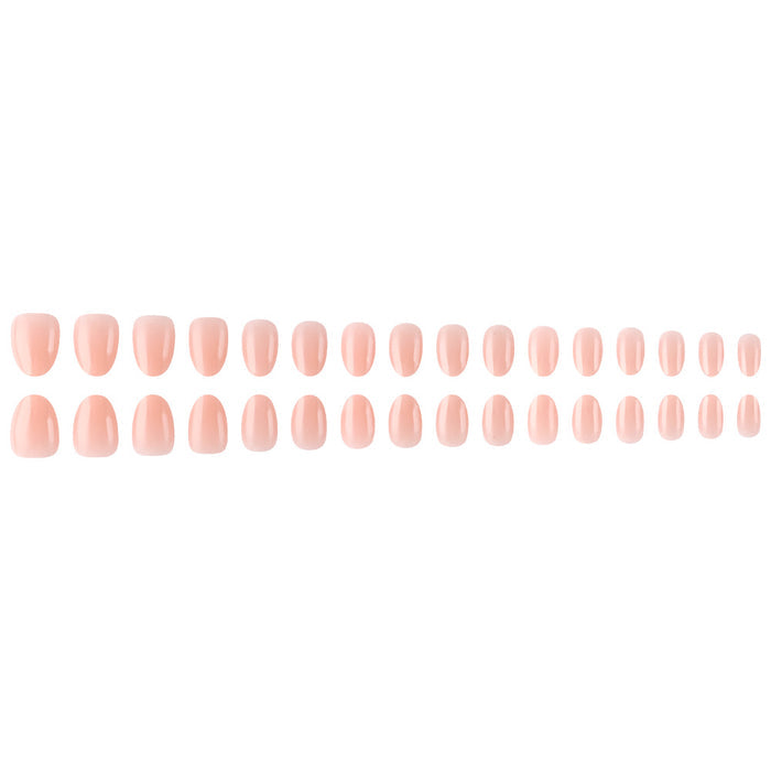 32 pieces of shiny light peach powder