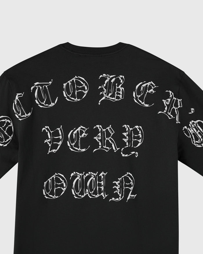 6 Gold Long-Sleeve Tee - Black