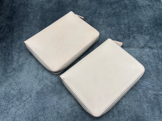 SECONDS Leather Zippered 5 Slots Pen Case - Multiple Colors - 431