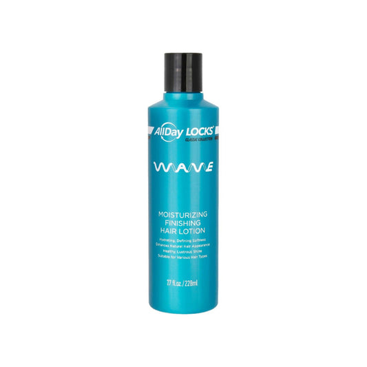 ALLDAY LOCKS moisturizing hair lotion for waves teal bottle 7 7 fl oz finishing lotion for wavy hair
