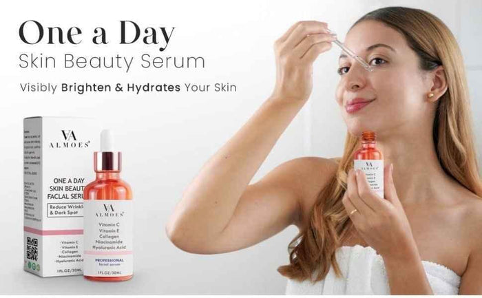 Almoes Facial Serum - Reduce Wrinkles & Dark Spots - Serum - VA ALMOES -- United Arab Emirates -- Pinky Cosmetics