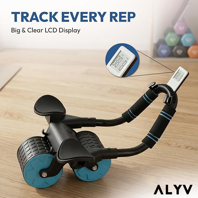 ALYV Auto-Rebound Black Ab Roller