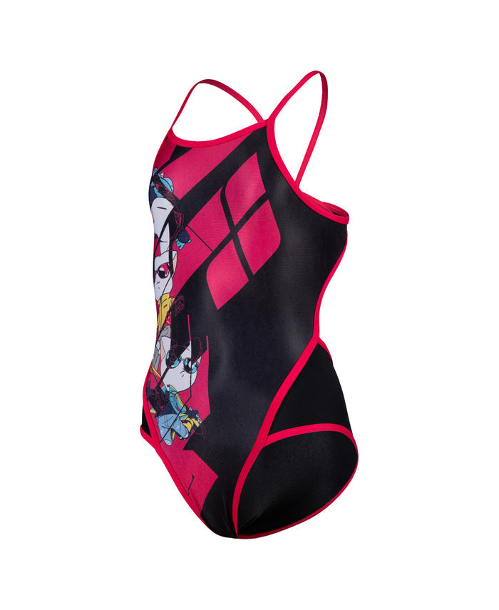 Arena Cats badedragt Pink/Sort