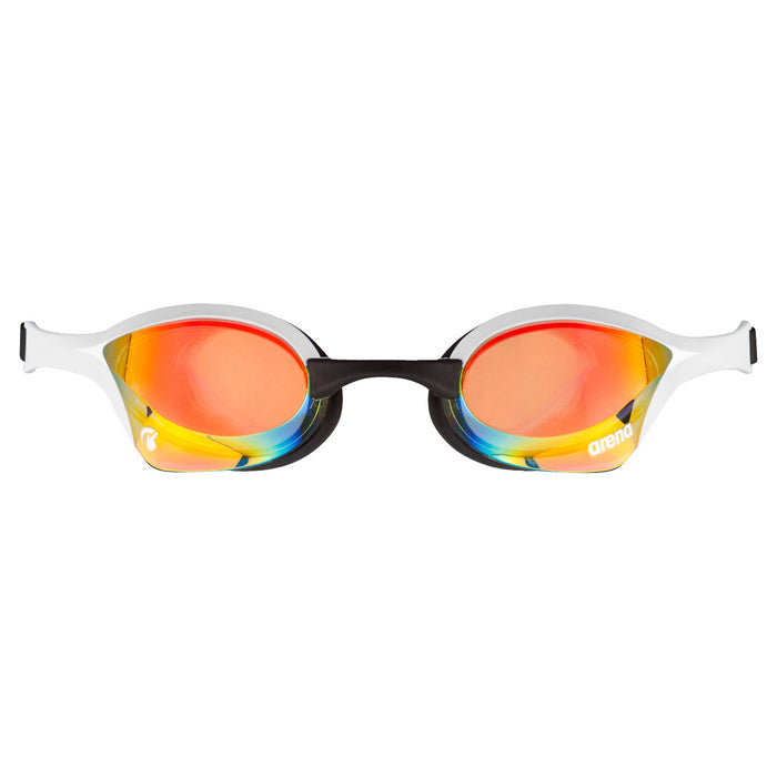 Arena Cobra Ultra Swipe svømmebrille MR - Gul kobber/hvid