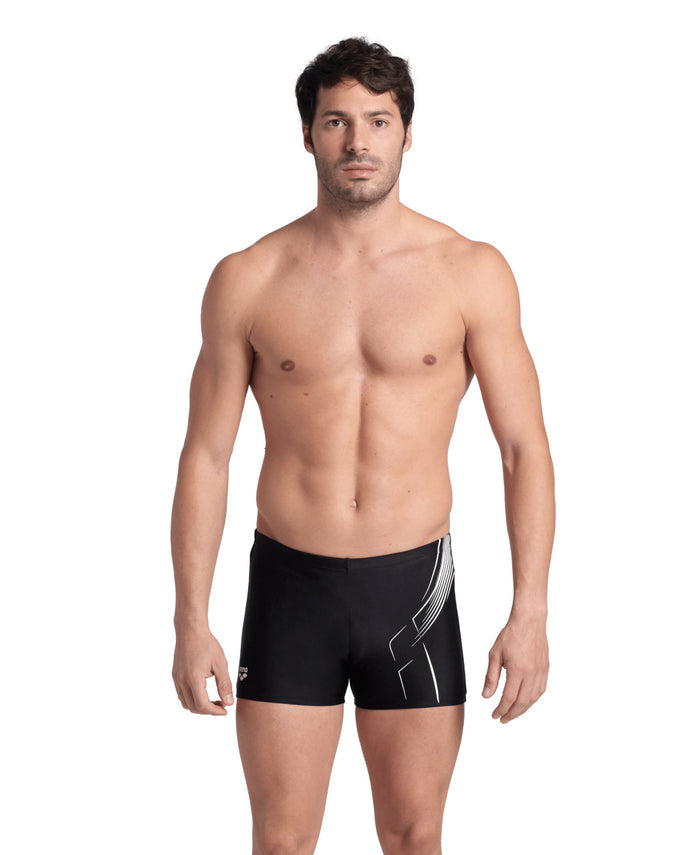 ARENA DIVE SWIM - BLACK-WHITE