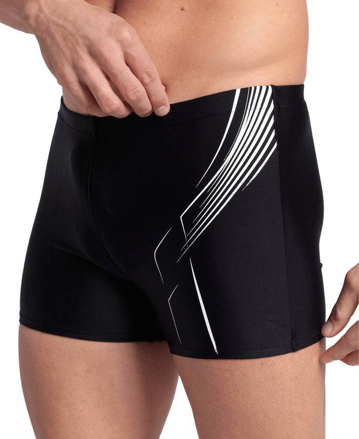 ARENA DIVE SWIM - BLACK-WHITE