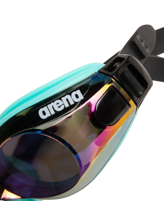 ARENA ZOOM X-FIT MIRROR - TURQUOISE-WATER-BLACK