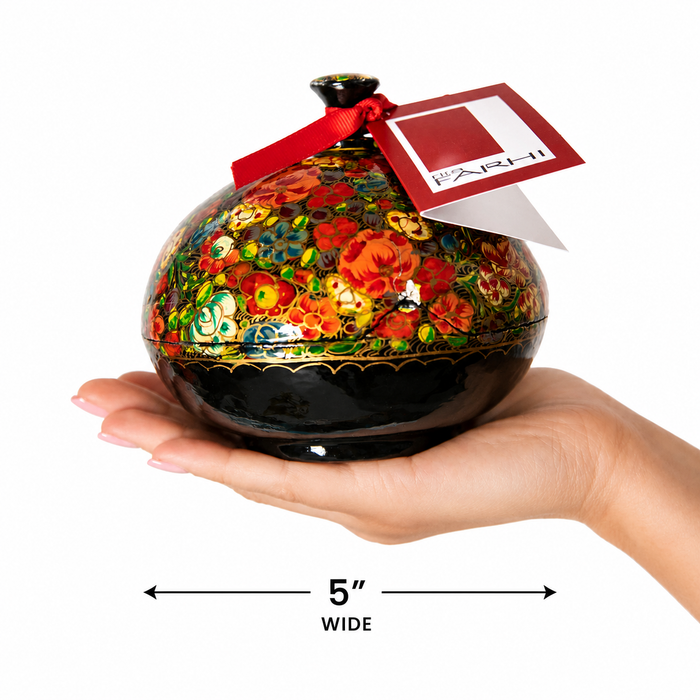 Assorted Chocolate Coated Almonds in a Handmade Bonbonnière, Palm Oil Free, 130g