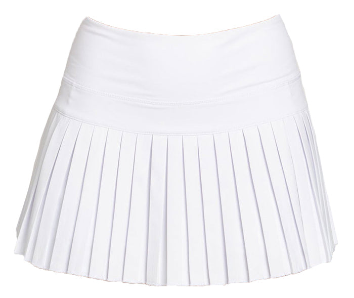 Azarahia Mini Pleated Skort-White