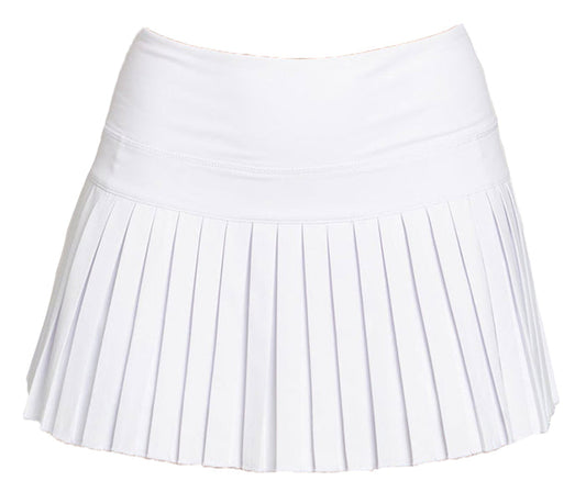Azarahia Mini Pleated Skort-White