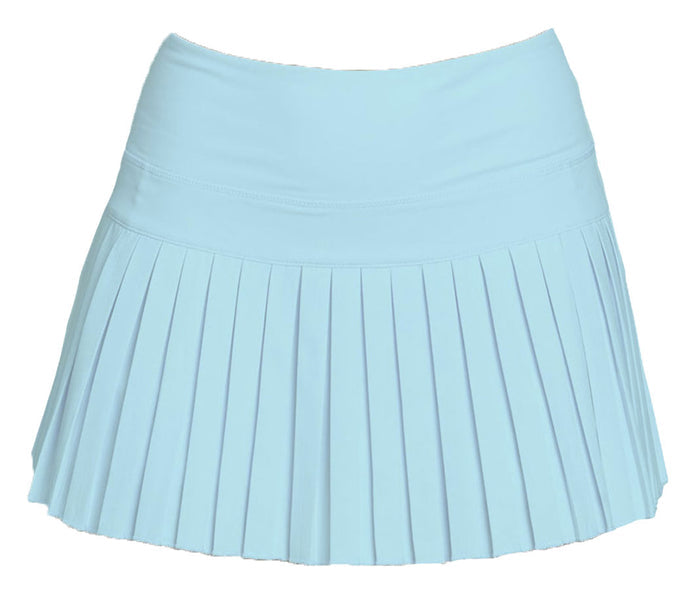Azarhia Mini Pleated Skort-Lt. Blue