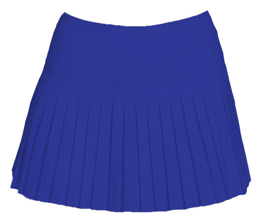 Azarhia Mini Pleated Skort-Royal Blue