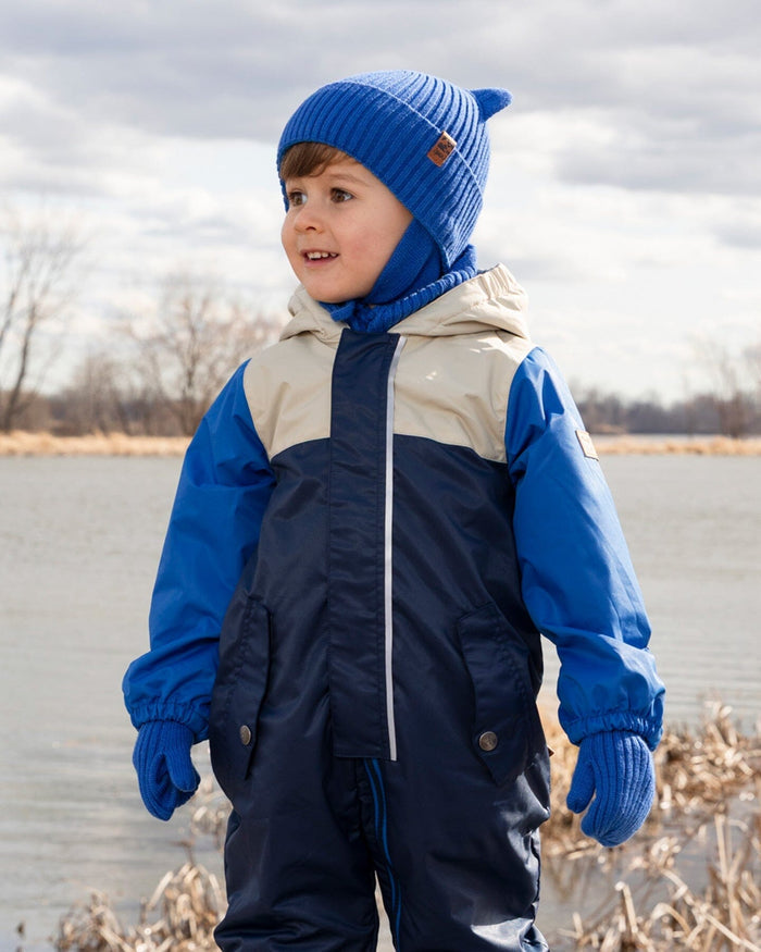 Baby Knit Hat Royal Blue-1