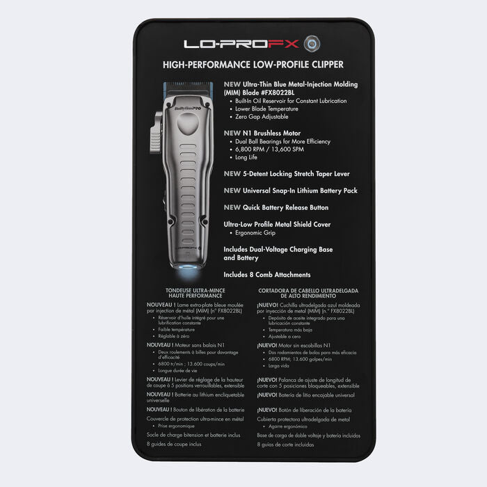 Babyliss FXONE LO-PROFX HIGH - PERFORMANCE CLIPPER # FX829 - Palms Fashion Inc.