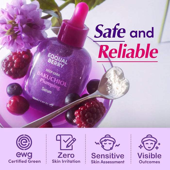 Bakuchiol Plumping Serum - EQQUAL BERRY Deep Cera - Serum - EQQQUAL BERRY -- United Arab Emirates -- Pinky Cosmetics