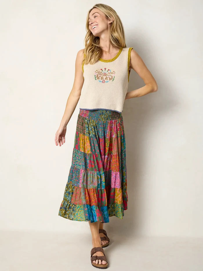 Beaded Sweater Tank - Horses-view 5