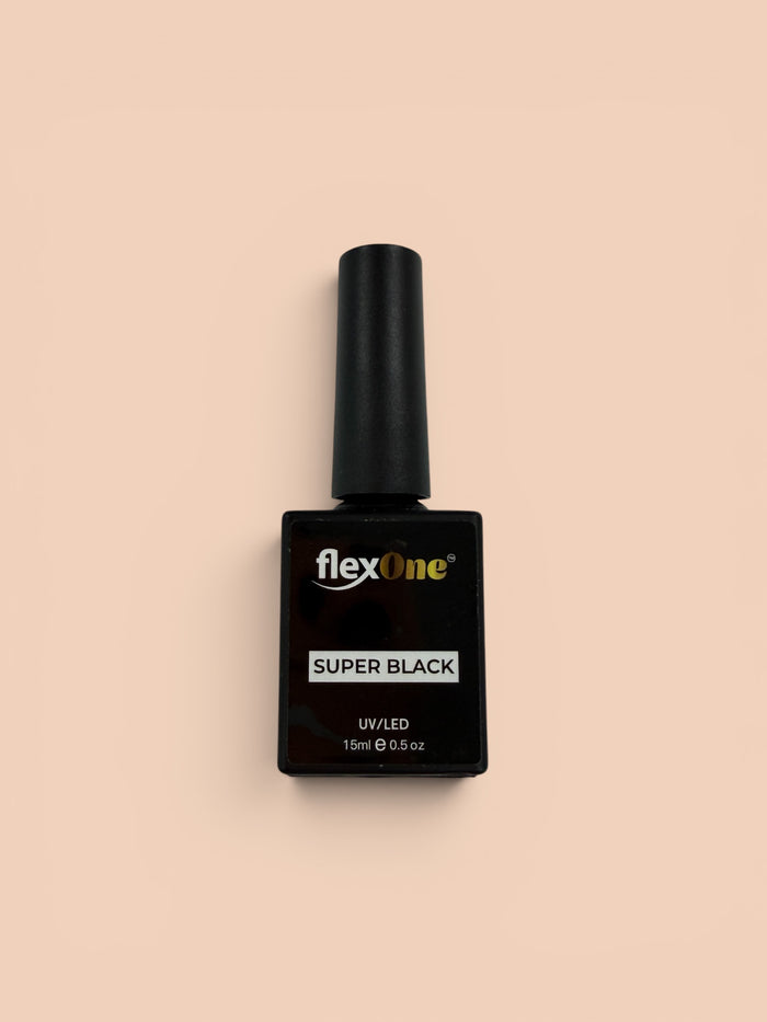 Black/ White Painting Gel 15ml - Short Pointy Brush