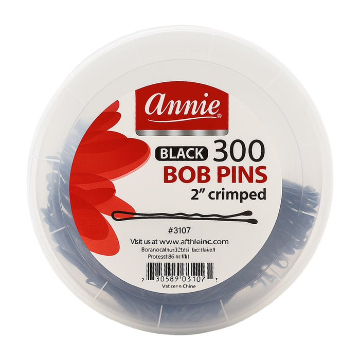 Bobby Pins 2" 300 Pcs [Black] #3107