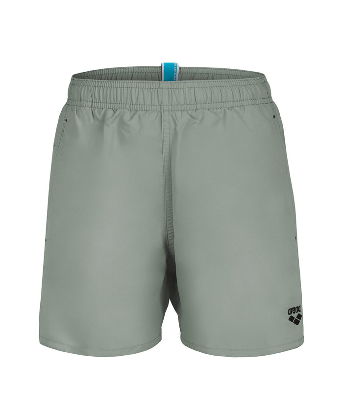 BOYS' BEACH BOXER SOLID - Jade Black