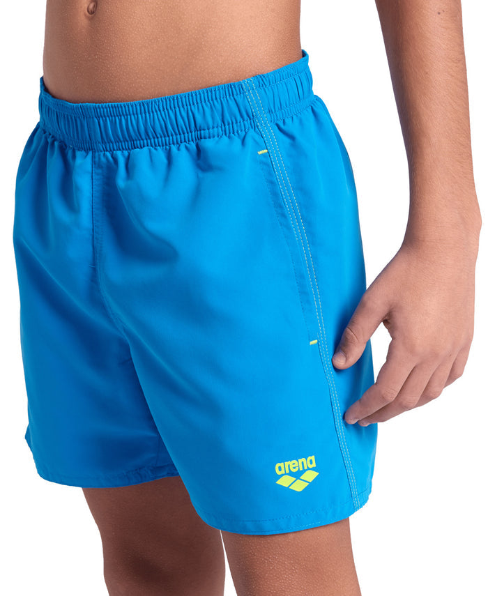 BOYS' BEACH BOXER SOLID - LIGHT BLUE