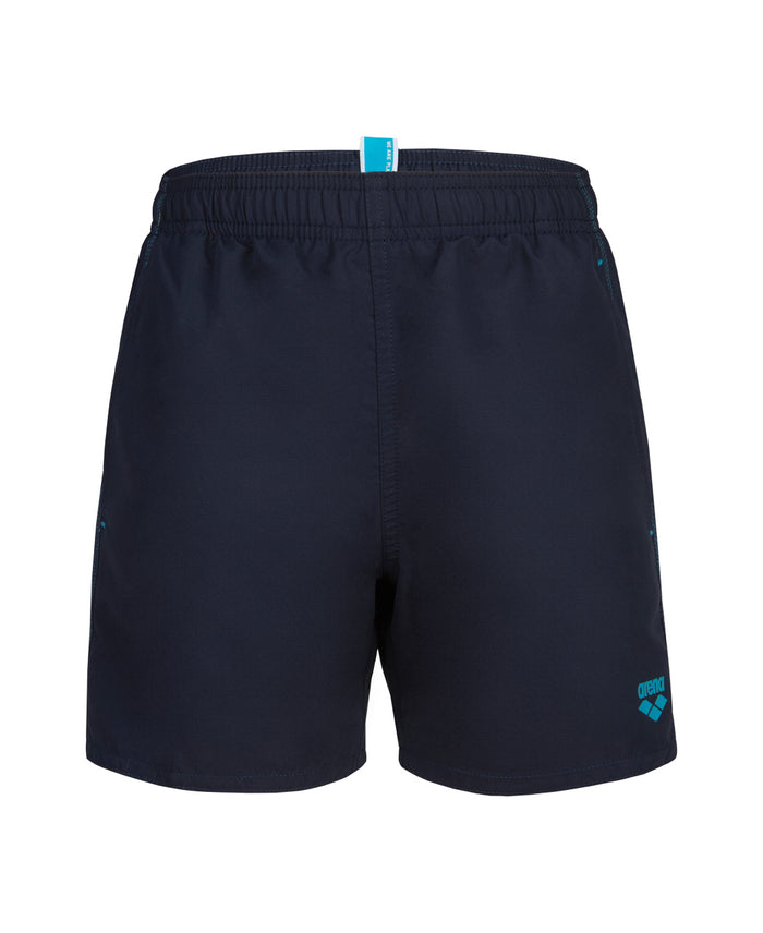 BOYS' BEACH BOXER SOLID - NAVY BLUE