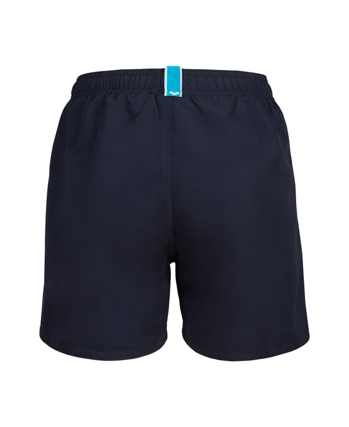 BOYS' BEACH BOXER SOLID - NAVY BLUE